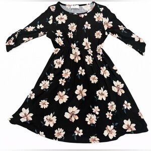 French Grey Maternity Dress